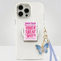 Self-Made Cute Acrylic Cartoon Anime Periphery Phone Holder Desktop Collection Stand Girls Boys Gift Ornaments Accessory