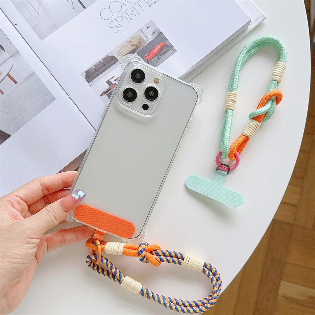 Phone Lanyard Wrist Strap Phone Case Connection Piece Universal Phone Case Accessories Anti-Slip and Anti-Fall Portable Pendant