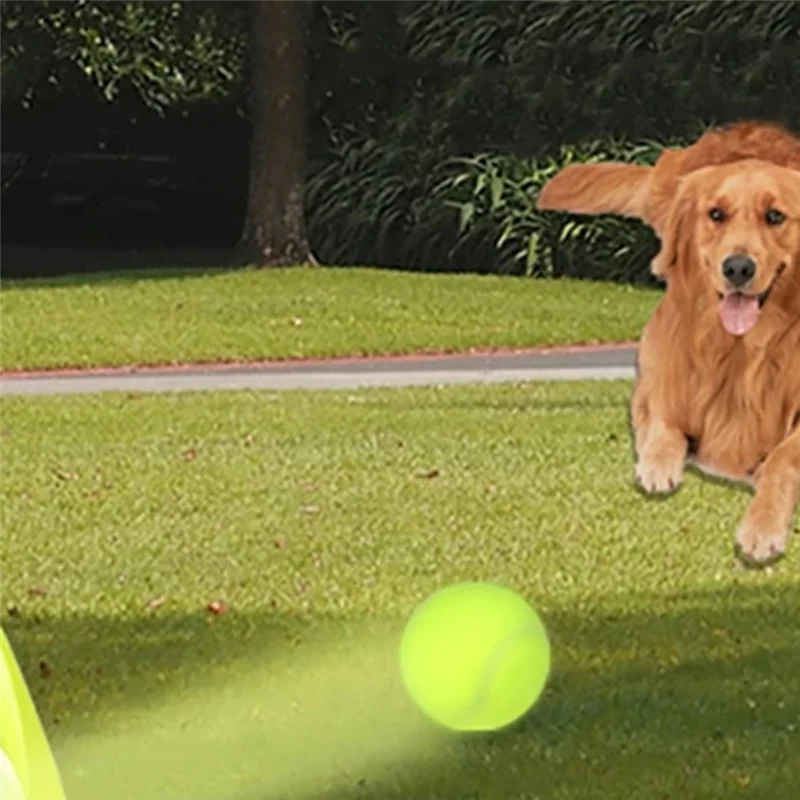 AA81-Fun Interactive Machine Fun Interactive Catapult Throw Rechargable Dog Tennis Ball Launcher Dogs Chase Automatic Toys