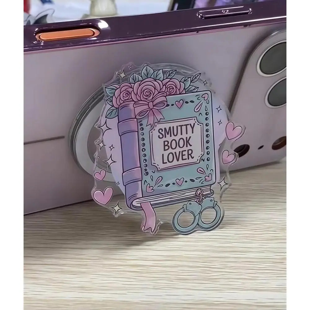 Self-Made Cute Acrylic Cartoon Anime Periphery Phone Holder Desktop Collection Stand Girls Boys Gift Ornaments Accessory