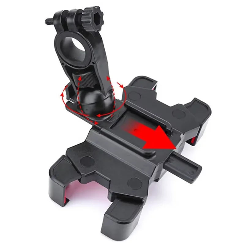 Bicycle Phone Holder Bike Accessories Motorcycle Adjustable Stand 360° Rotatable GPS Clip Cycling Mtb Accesories Bikes Sports