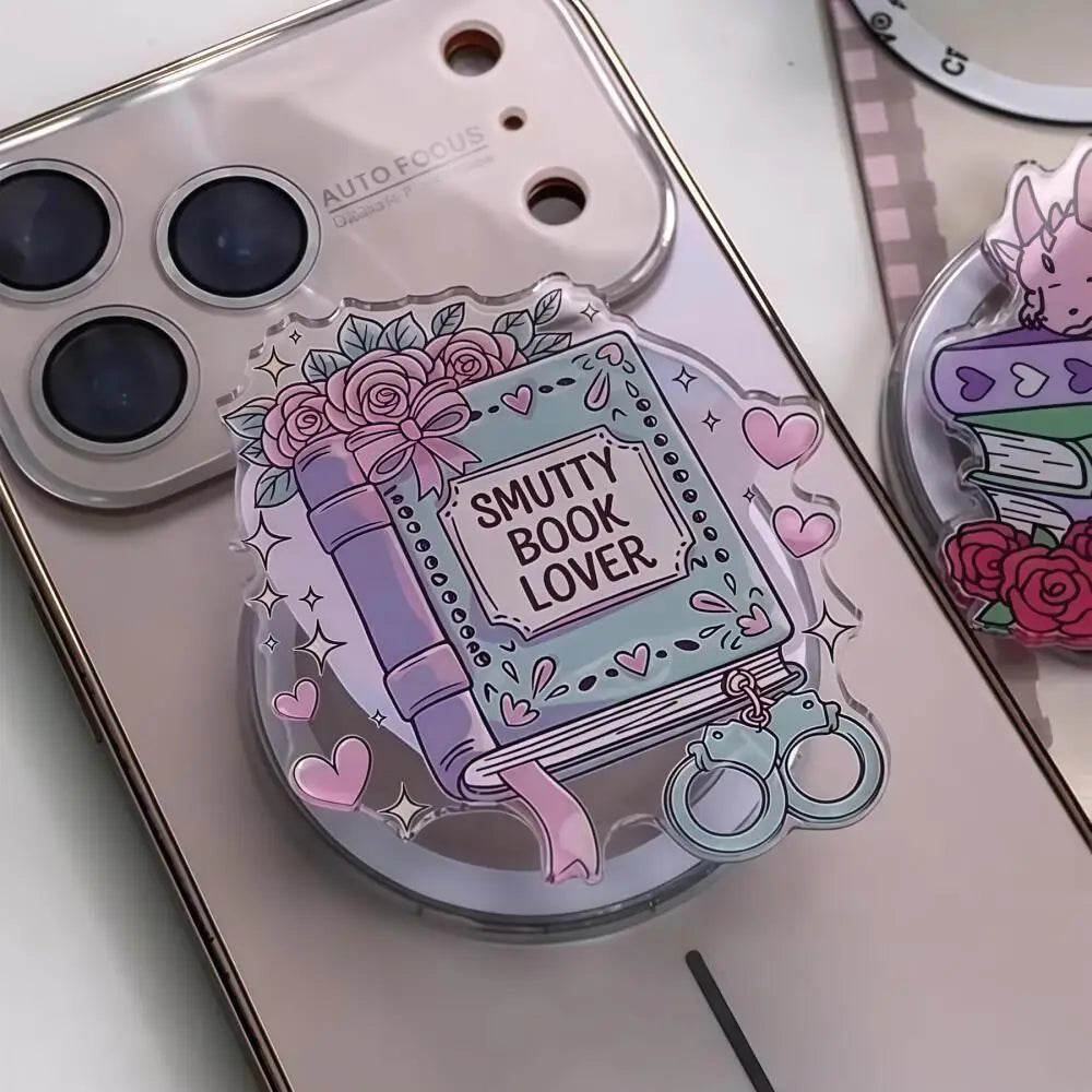 Self-Made Cute Acrylic Cartoon Anime Periphery Phone Holder Desktop Collection Stand Girls Boys Gift Ornaments Accessory