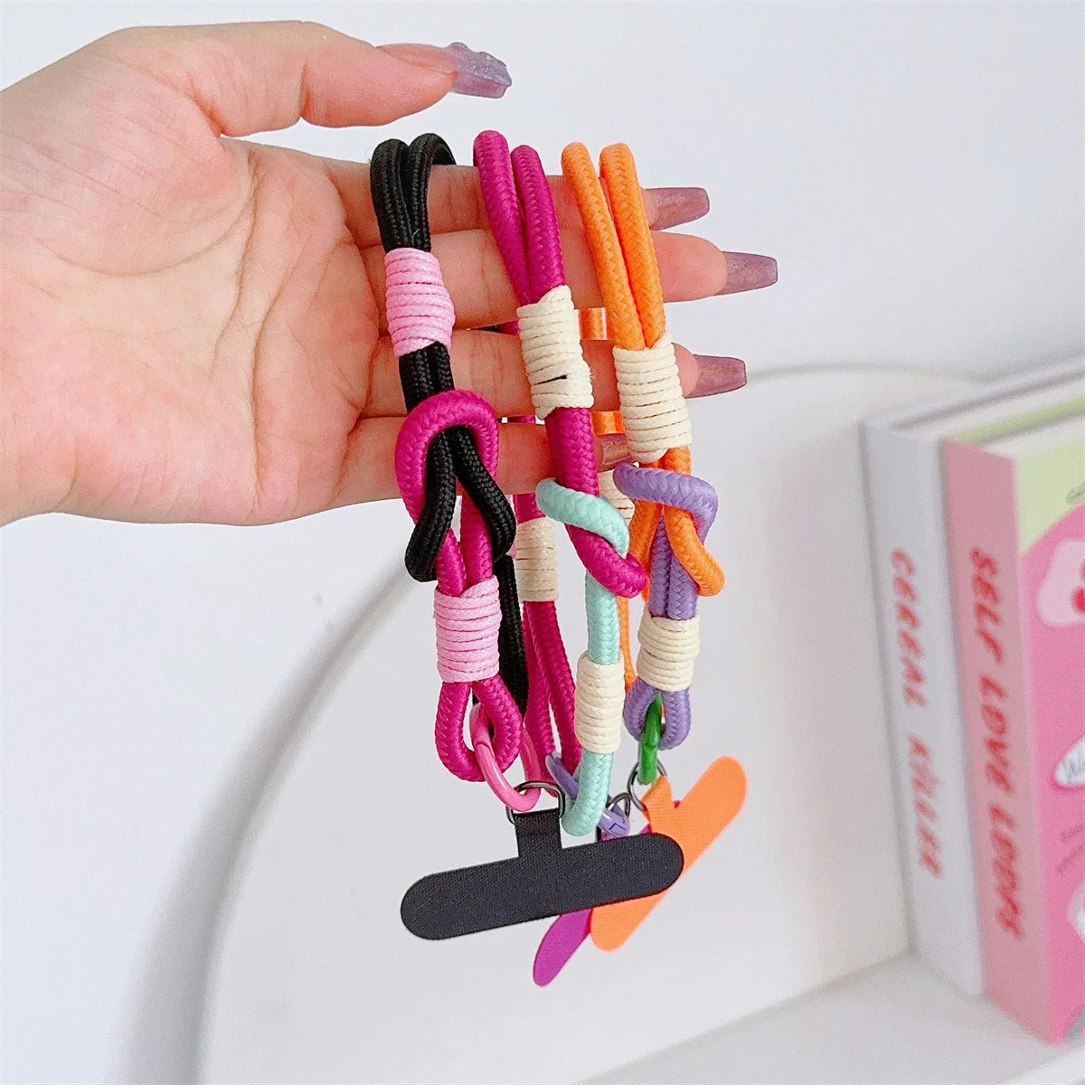Phone Lanyard Wrist Strap Phone Case Connection Piece Universal Phone Case Accessories Anti-Slip and Anti-Fall Portable Pendant