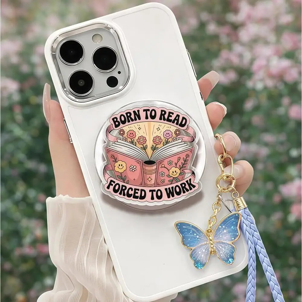 Self-Made Cute Acrylic Cartoon Anime Periphery Phone Holder Desktop Collection Stand Girls Boys Gift Ornaments Accessory